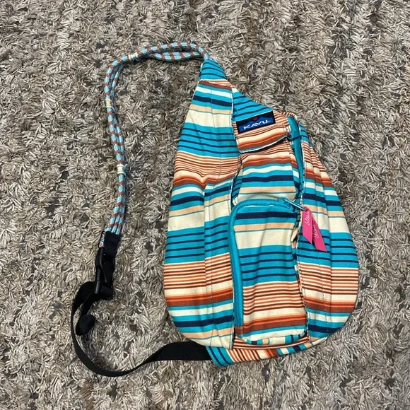 KAVU Striped Sling Bag - Picture 2 of 9